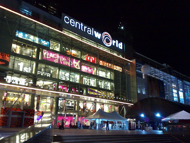 trung tâm mua sắm central world bangkok