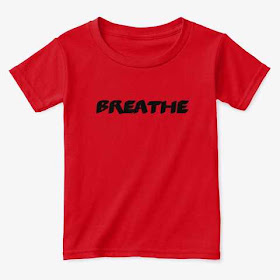 Breathe Toddler Classic Tee Shirt Red