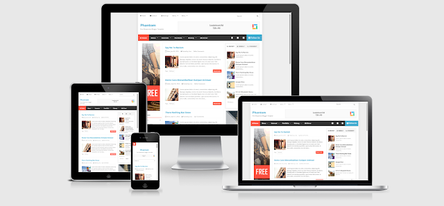 Phantom Responsive Blogger Template