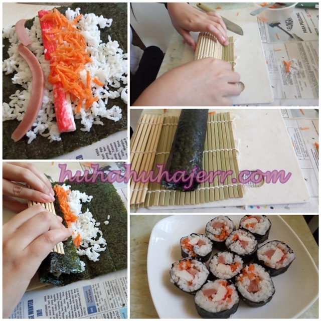 Cara Membuat Kimbap Ringkas Dan Sedap Dengan Resepi Simple..