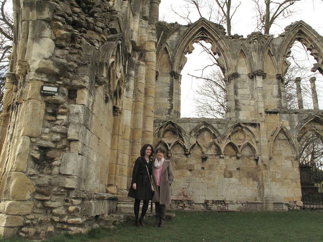 St. Mary's Abbey ruins.