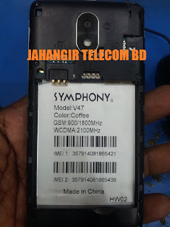 SYMPHONY V47 FLASH FILE MT6580 7.0 STOCK ROM 100% TESTED FIRMWARE NO DEAD BY JAHANGIR TELECOM BD