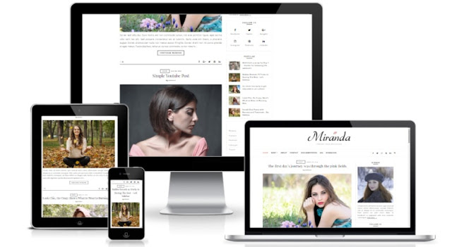 Miranda blogger template