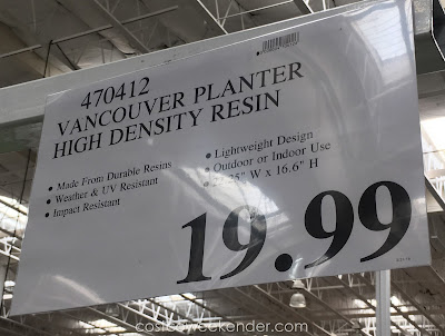 Deal for the Southern Patio Vancouver HDR Planter at Costco