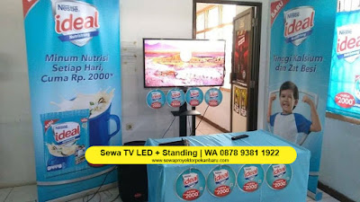 sewa tv led 40inch untuk event launching produk