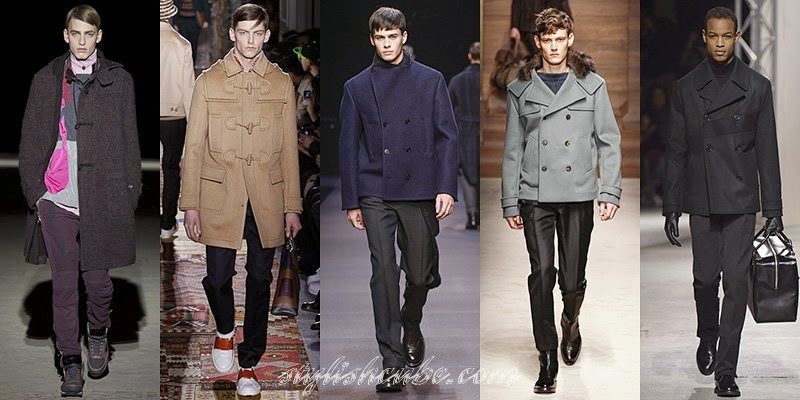 Winter 2015 Men's Coats Fashion Trends
