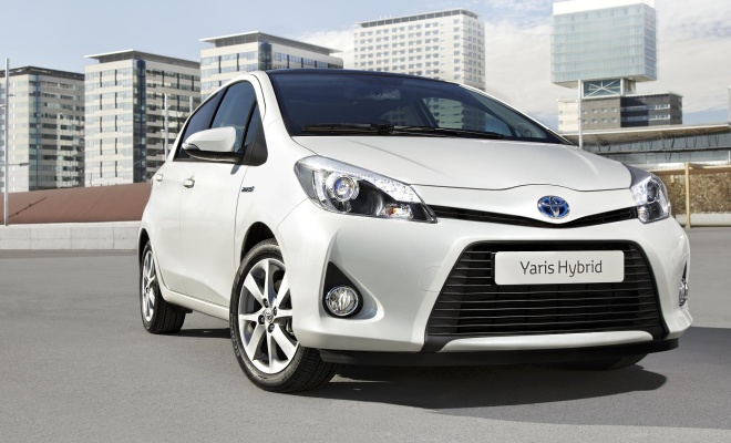 Production Toyota Yaris Hybrid