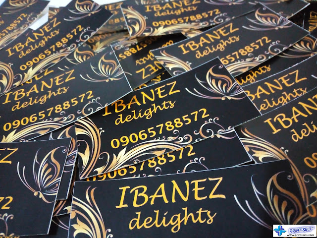 Satin Paper Sticker Labels - Ibanez Delights