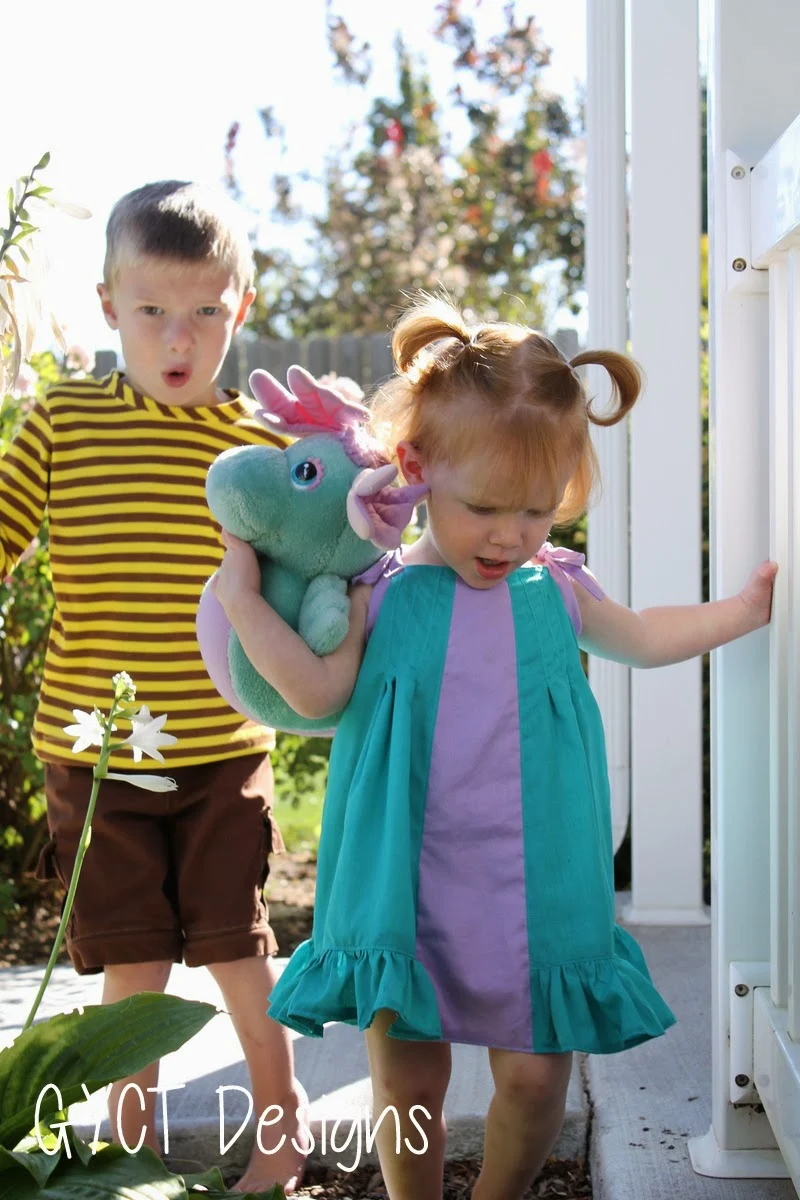 PR&P: The Wuzzles by GYCT Designs (Tinley Tee and Persimmon Dress)