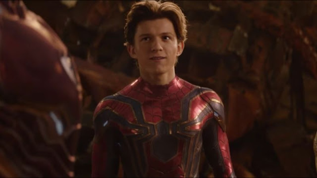 Spider-man from Infinity War