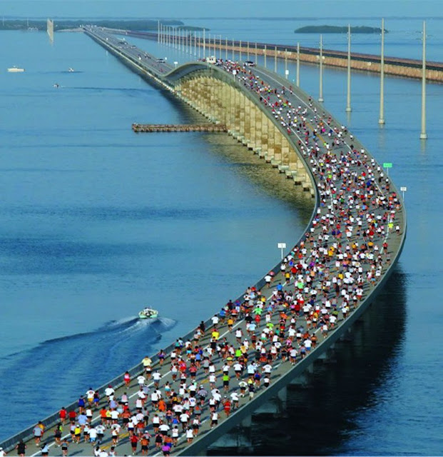 The Seven Mile Bridge Key West