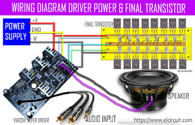 Super Power  Amplifier  Yiroshi Audio 1000 Watt 