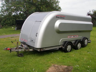 BRIAN JAMES SPRINT SHUTTLE ENCLOSED TRAILER