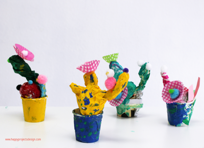 diy plantas de colores