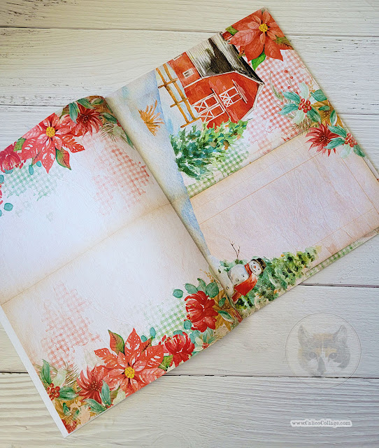 Christmas Ephemera Book for Junk Journals