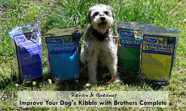 Review & Giveaway: Improve Your Dog's Kibble with Brothers Complete