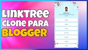 Linktree Clone Blogger Template