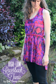 High Low Racerback Tunic DIY