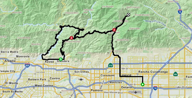 Stage 7 Tour of California Mt Baldy climb