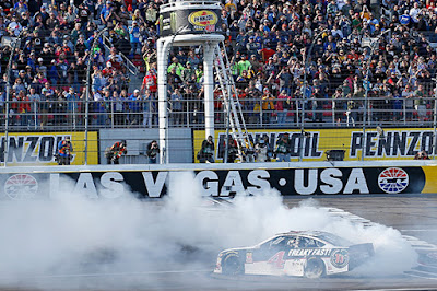 Harvick Double Downs At Vegas - #NASCAR