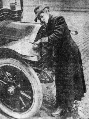 Julia V. Sullivan, one of Chicago's first licensed female chauffeurs