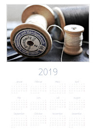 Kalender Schneiderherz 2019 A4