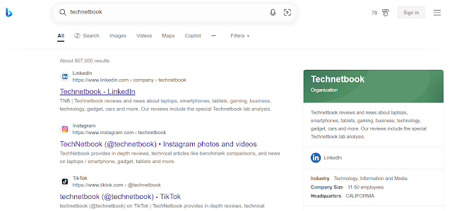 Bing indexing issues Trouble with Not Showing Good Sites Like Technetbook A Big Issue