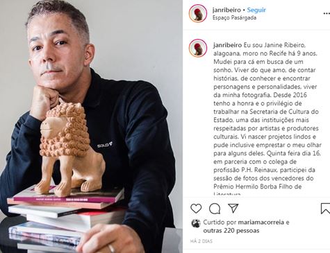 Direito de Resposta a postagem intitulada "Fotógrafa denuncia assédio de escritor vencedor do prêmio Hermilo Borba Filho de Literatura"