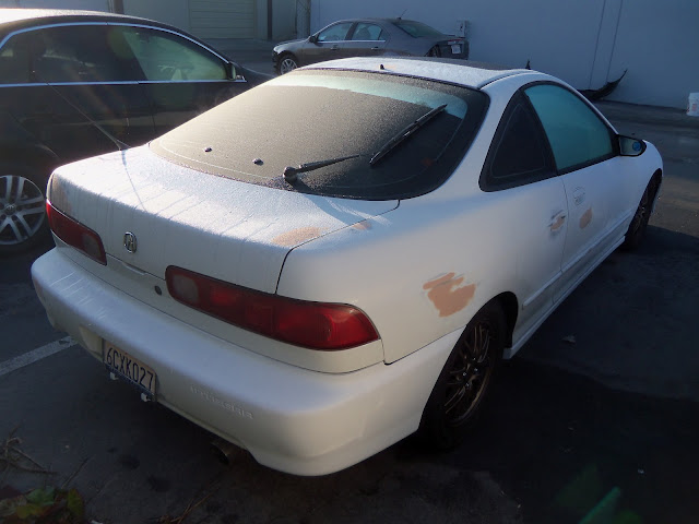 Integra before color change from white to midnight blue.