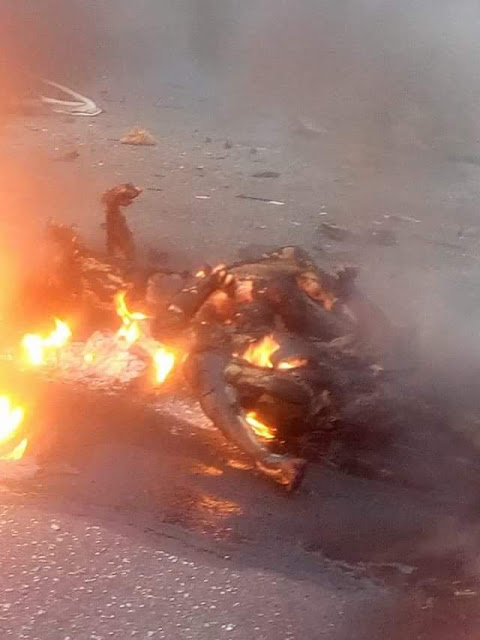  Graphic: 16 persons burnt to death in fatal Minna-Bida road crash