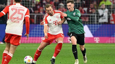 Harry Kane Cetak Gol Ke-20 di Bundesliga, Bikin Brace Saat Bayern Munchen Tekuk VfB Stuttgart 3-0