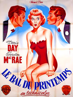 LE BAL DU PRINTEMPS. Cartel grande: 120 x 160 cms. Francia. Artista: Pierre Pigeot. A LA LUZ DE LA LUNA. On Moonlight Bay. 1951. Estados Unidos. Dirección: Roy Del Ruth. Reparto: Doris Day, Gordon MacRae, Jack Smith, Leon Ames, Rosemary DeCamp, Mary Wickes, Ellen Corby, Billy Gray, Henry East, Jeffrey Stevens, Eddie Marr.