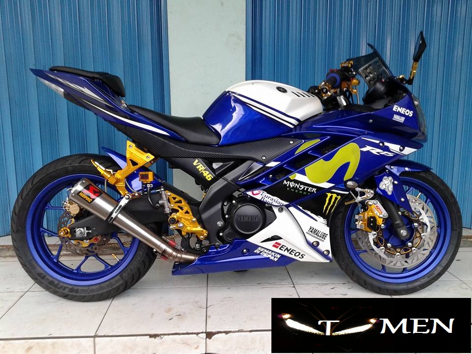Modifikasi Yamaha R15 Special Edition Movistars