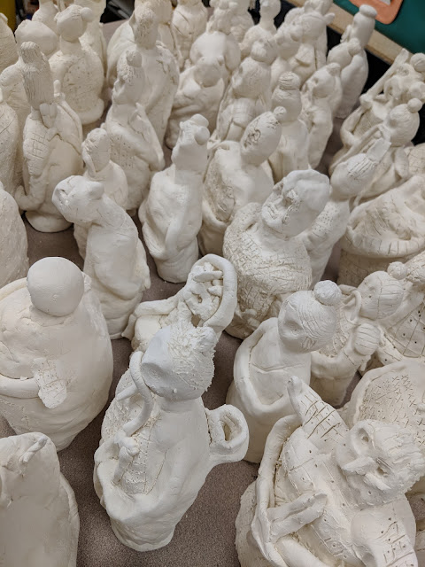 Clay Terra Cotta Warriors 6th Grade Art Lesson