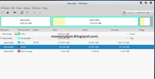Menambah Ukuran Partisi di Kali Linux