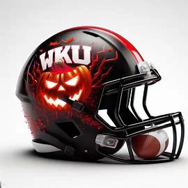 Western Kentucky Hilltoppers Halloween Concept Helmets
