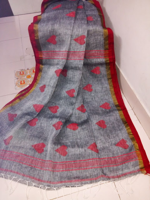 Lenin Jamdani Sarees