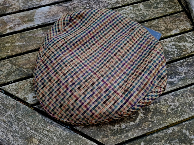 Ednam Estate Check Flat Cap from Lochcarrin Scotland