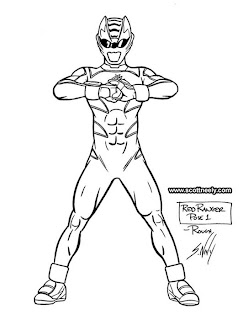 Power Rangers Coloring Sheets on Power Rangers  Jungle Fury   The Rough Sketches