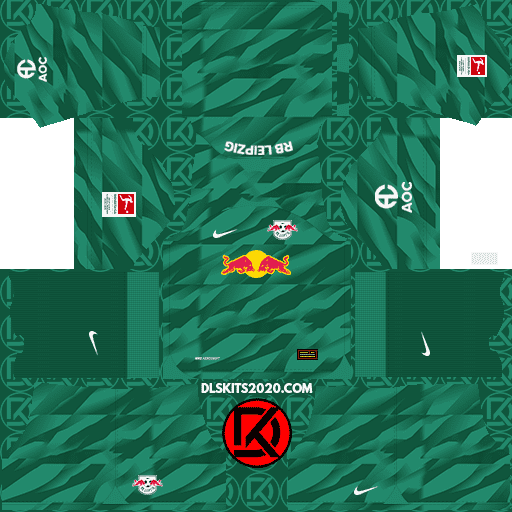 RB Leipzig DLS Kits 2023-2024 Released Nike In Bundesliga - Dream League Soccer (Goalkeeper Home)