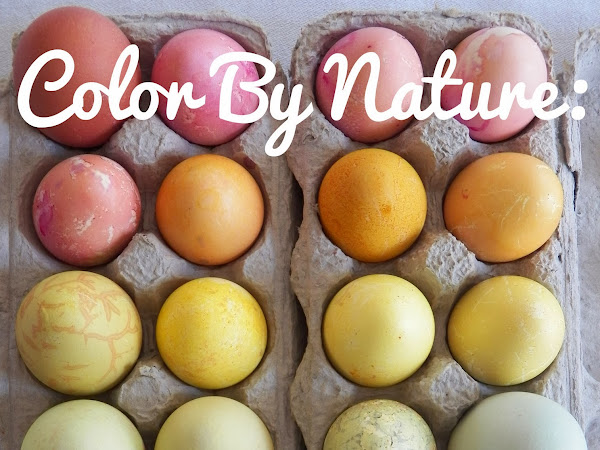 Naturally Dyed Easter Eggs!