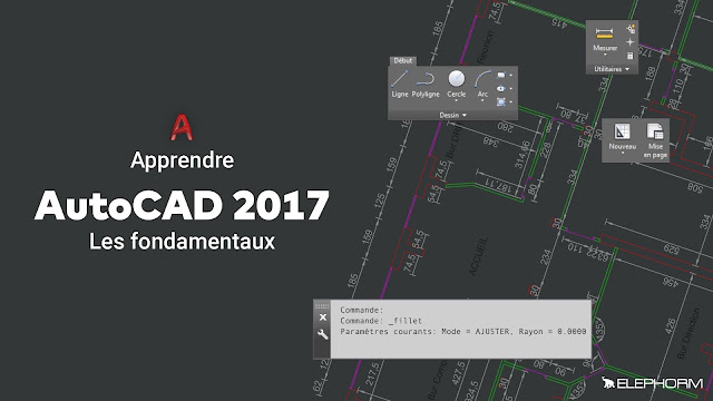 Elephorm – Apprendre AutoCAD 2017 – Les fondamentaux 