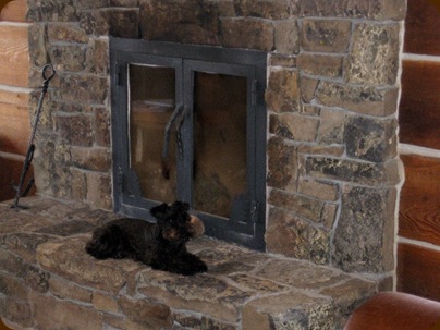 Emmi keeping warm 10 months