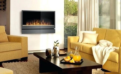 Wall mount electric fireplace ideas for bedroom