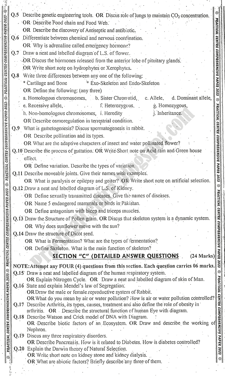 biology-10th-practical-centre-guess-paper-2023-science-group