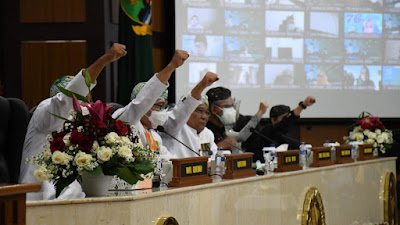 HUT Ke 76 Provinsi Jabar, DPRD Jabar Apresiasi Pemprov Dalam Penanganan Covid-19