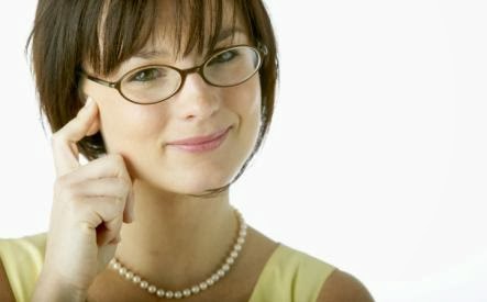 Men Married to Smart Women Live Longer - girl workaholics wear glasses eye work SUCCESSFUL