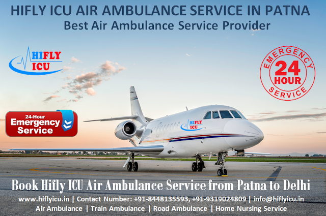 Air Ambulance Services in Patna