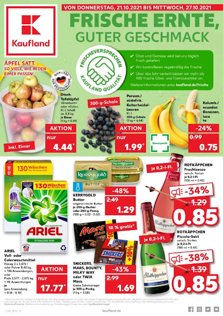 KAUFLAND  Prospekt - Angebote  ab 21.10 2021