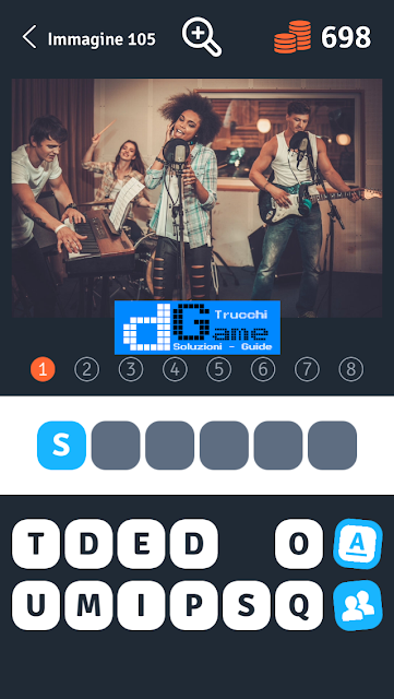 Soluzioni 1 Immagine 8 Parole soluzione livello 101-110